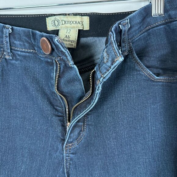 Democracy Ab Technology Dark Wash Jeans Size 12 - Picture 7 of 16
